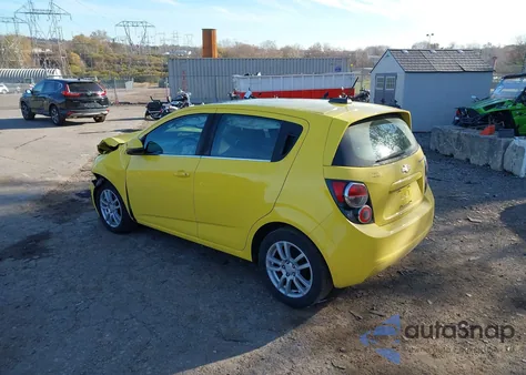 2016 Chevrolet Sonic Lt Auto from USA, damaged, VIN 1G1JC6SG8G4104479